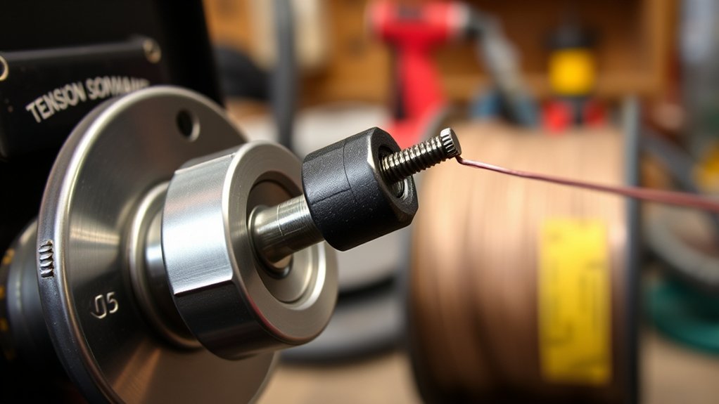optimal wire feed tension