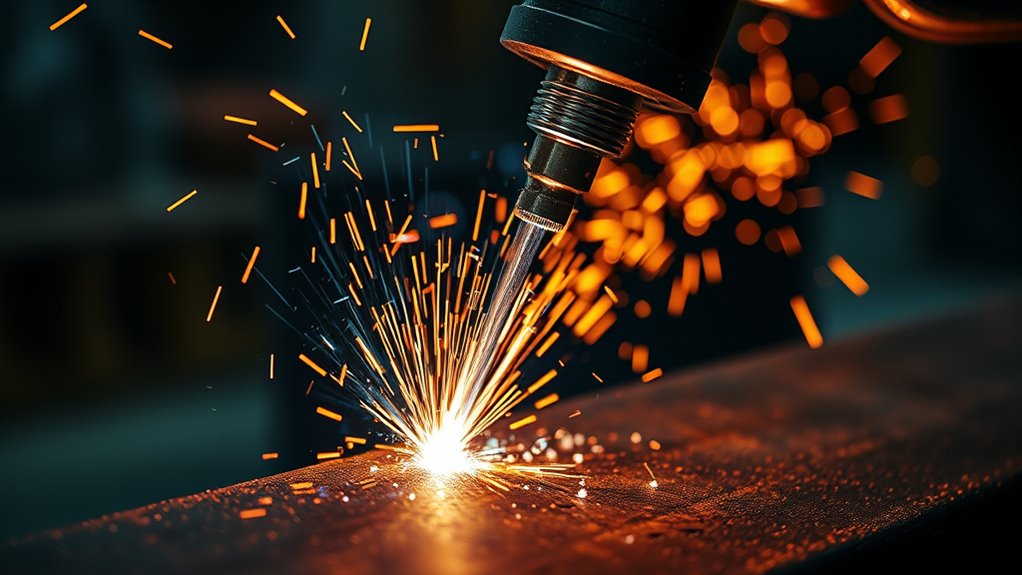 optimize settings to minimize spatter