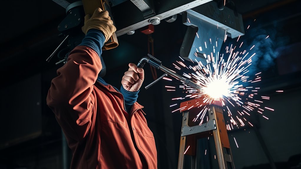 overhead welding safety techniques