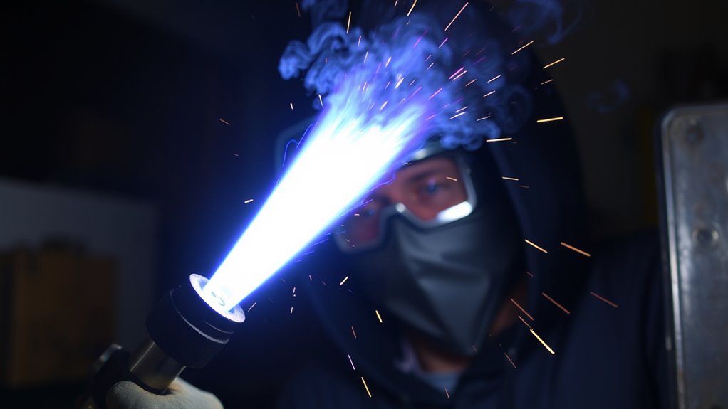 oxidizing flame high temperature welding