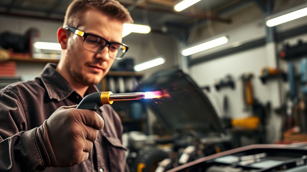 oxyacetylene torch welding techniques