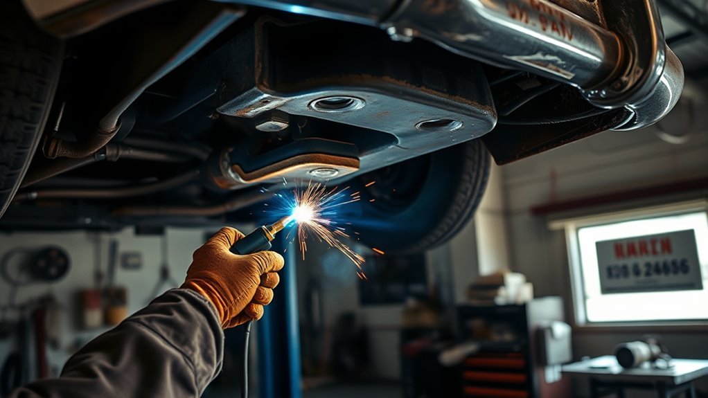oxyacetylene welding in repairs
