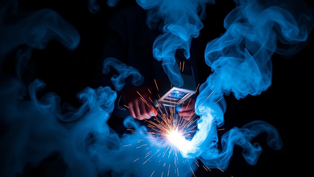ozone generation during welding