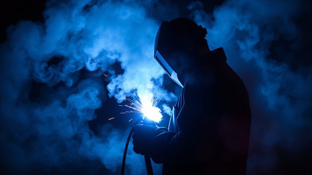 ozone in welding fumes