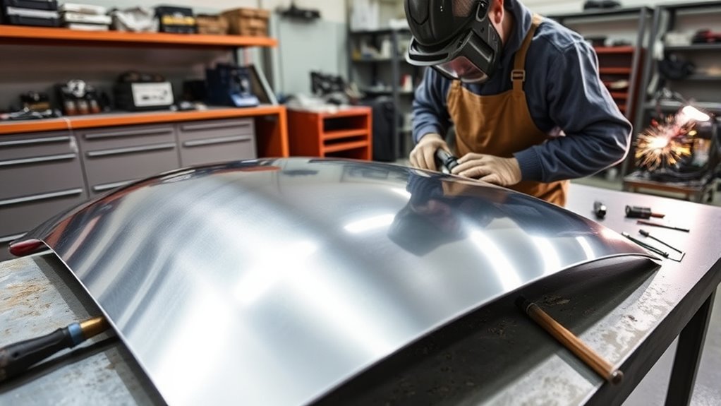 panel preparation and installation