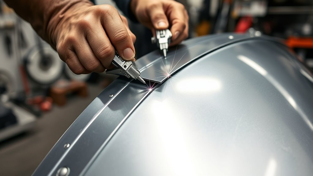 precise edge to edge welding