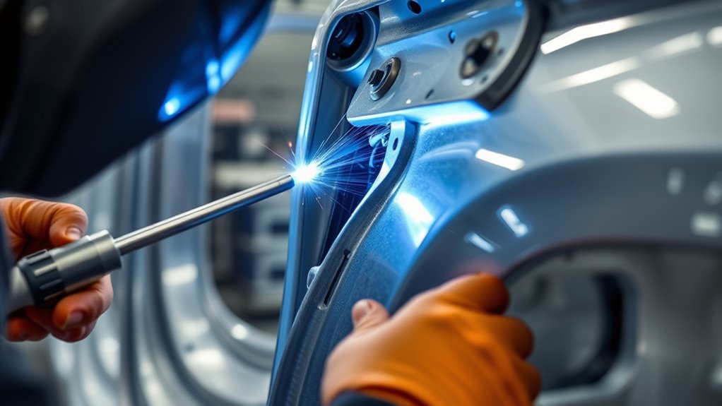 precision in unibody welding