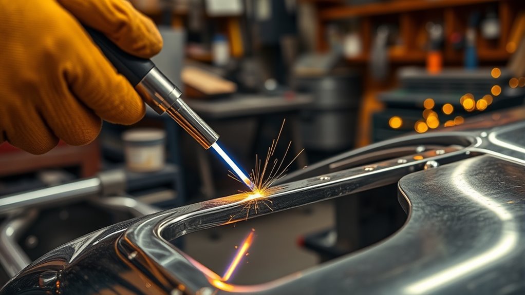 precision metal joining technique