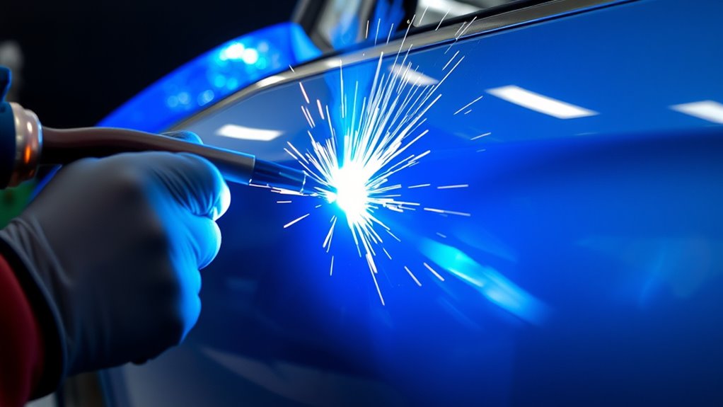 precision settings for welding