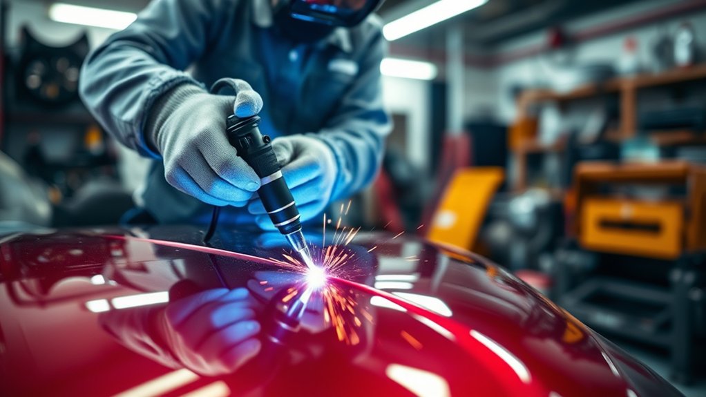 precision thin metal welding
