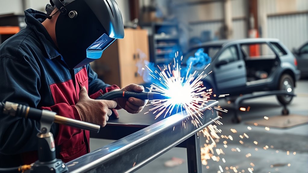 precision vehicle component welding