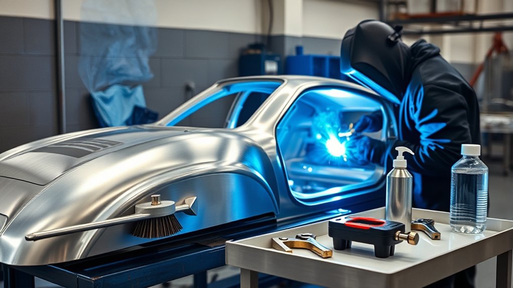 precision welding for aluminum