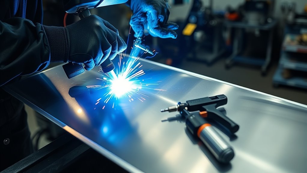 precision welding for aluminum