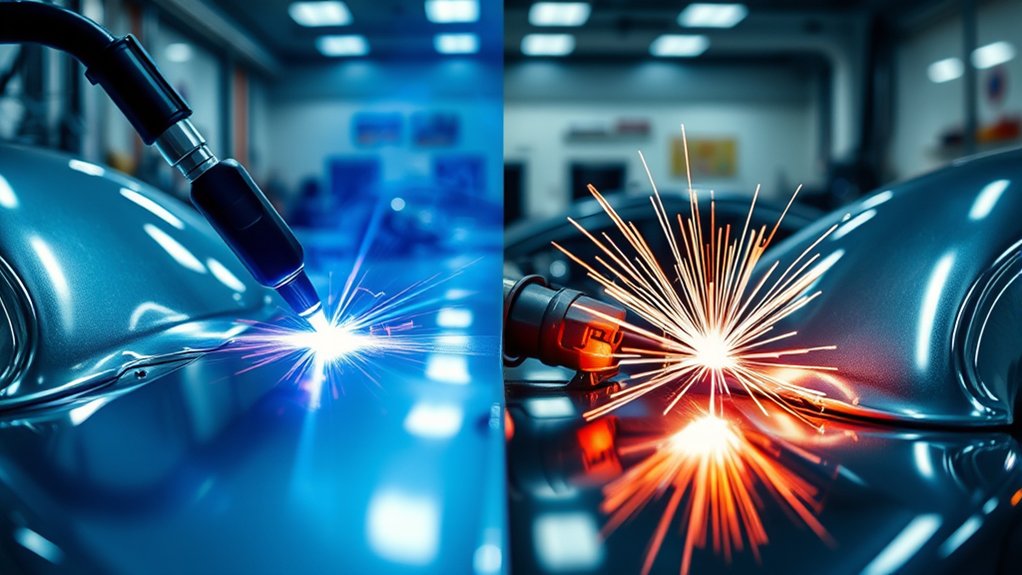 precision welding for auto repair