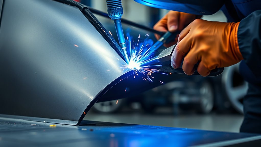 precision welding for repairs