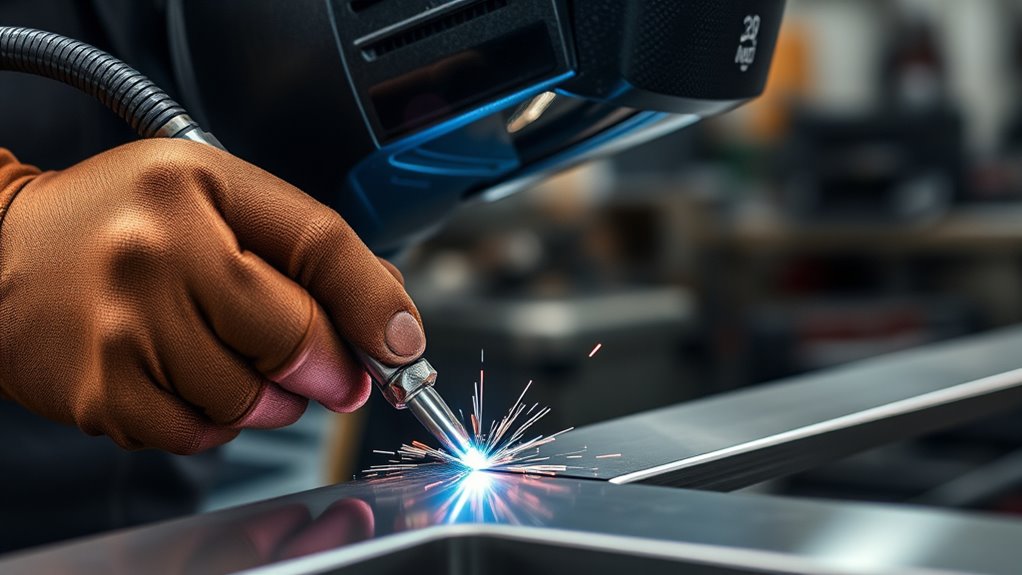 precision welding with control