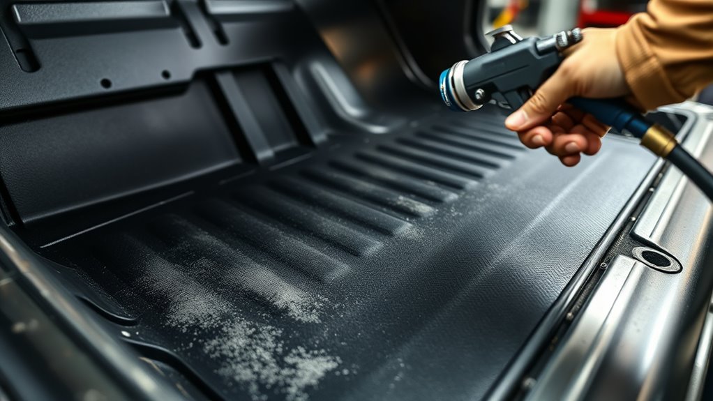 prepare floor pan properly