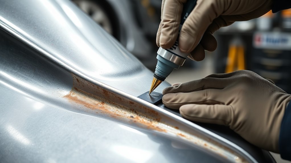 prevent rust under sealer