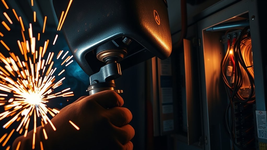 prevent welder breaker trips