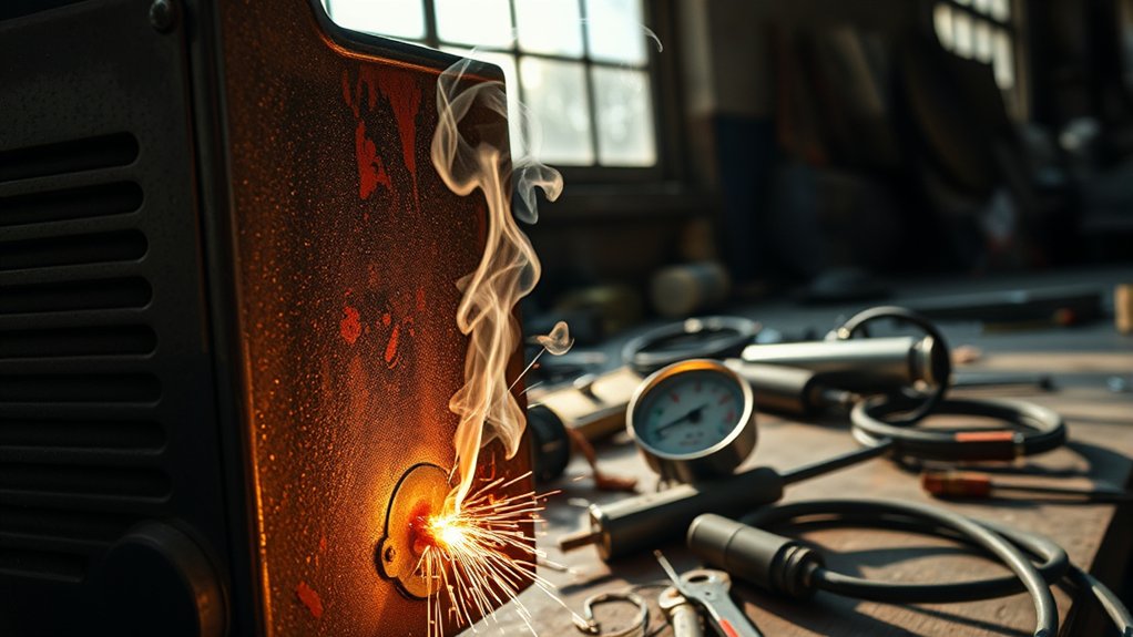 prevent welder overheating issues