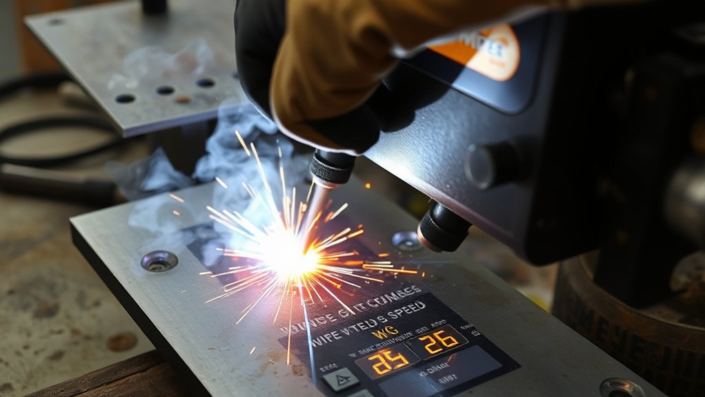 preventing mig welding burn through