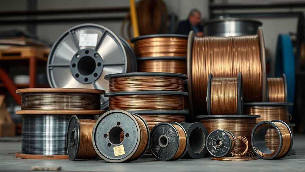 proper welding spool storage