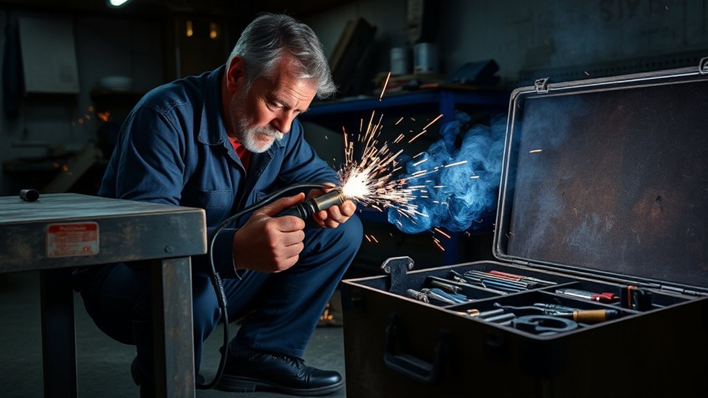 regular welding equipment maintenance
