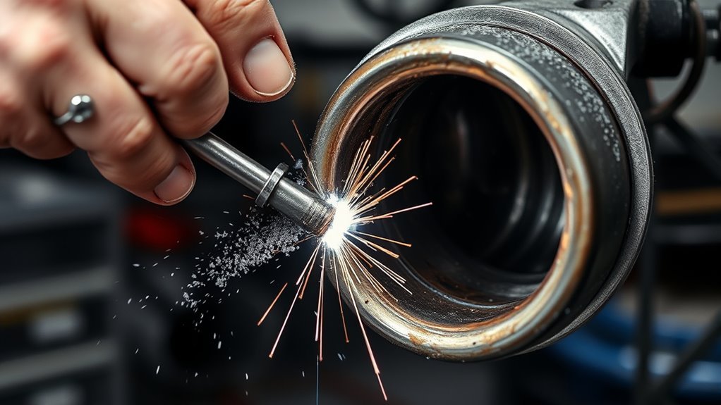 remove oxidation from welds