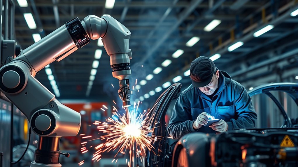 robotic welding ensures consistency