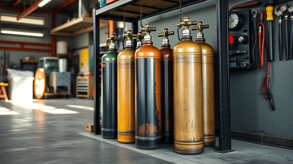 safe cylinder storage practices