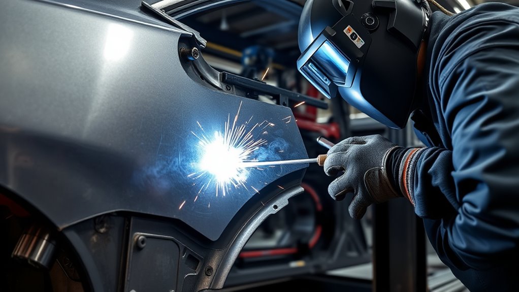 salvage car structural repair