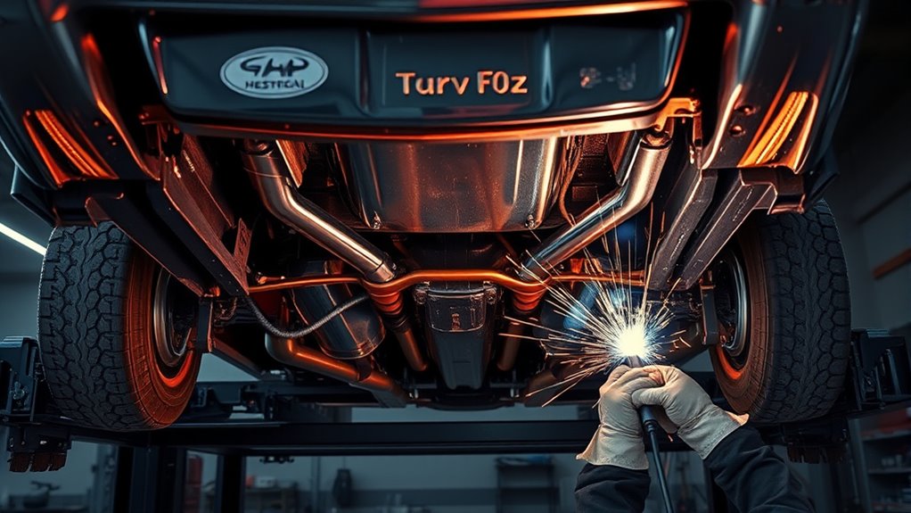 securely weld torque boxes