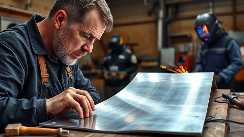 seek professional sheet metal repair