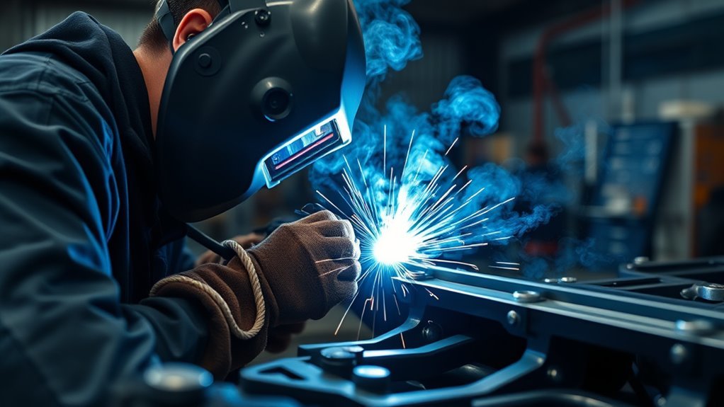 seismic welding for structures