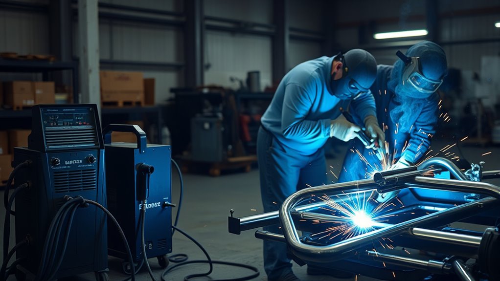 select suitable welding equipment