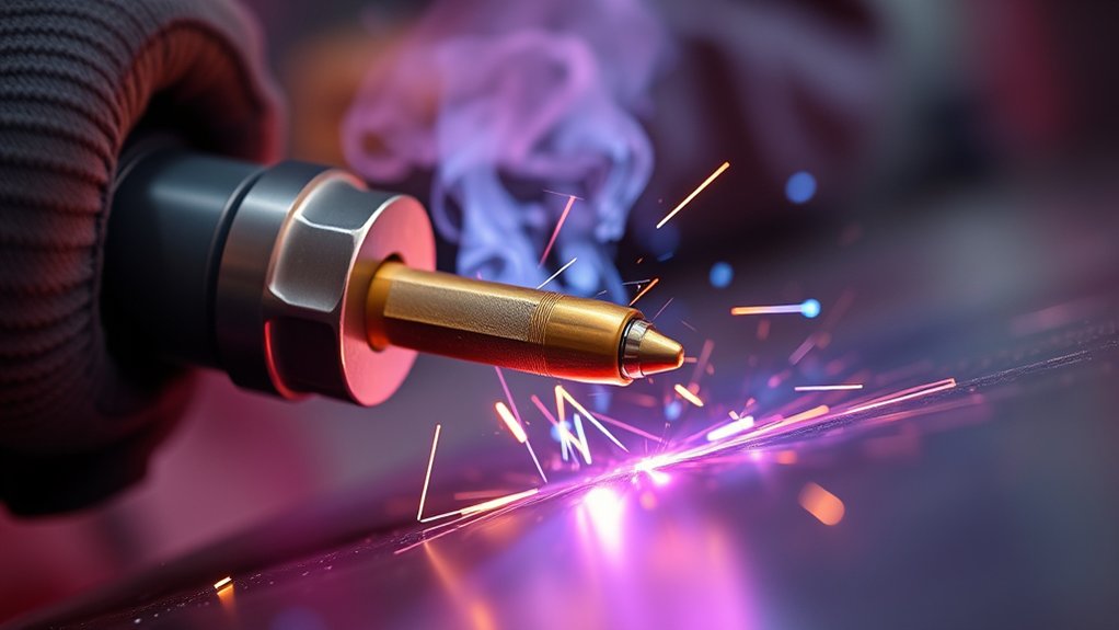 shielding gas prevents contamination