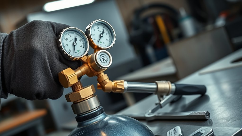 sizing mig welding regulator