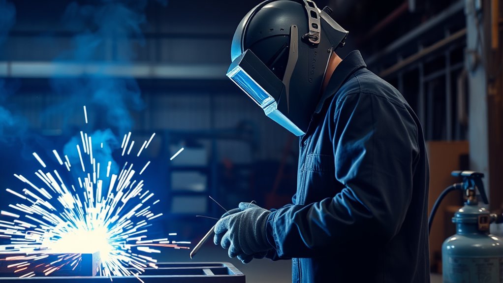 skilled metal joining professional