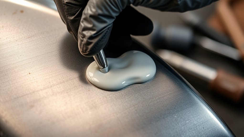 smooth welds with filler