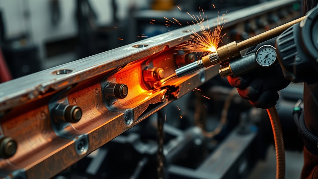 steel type affects repair techniques