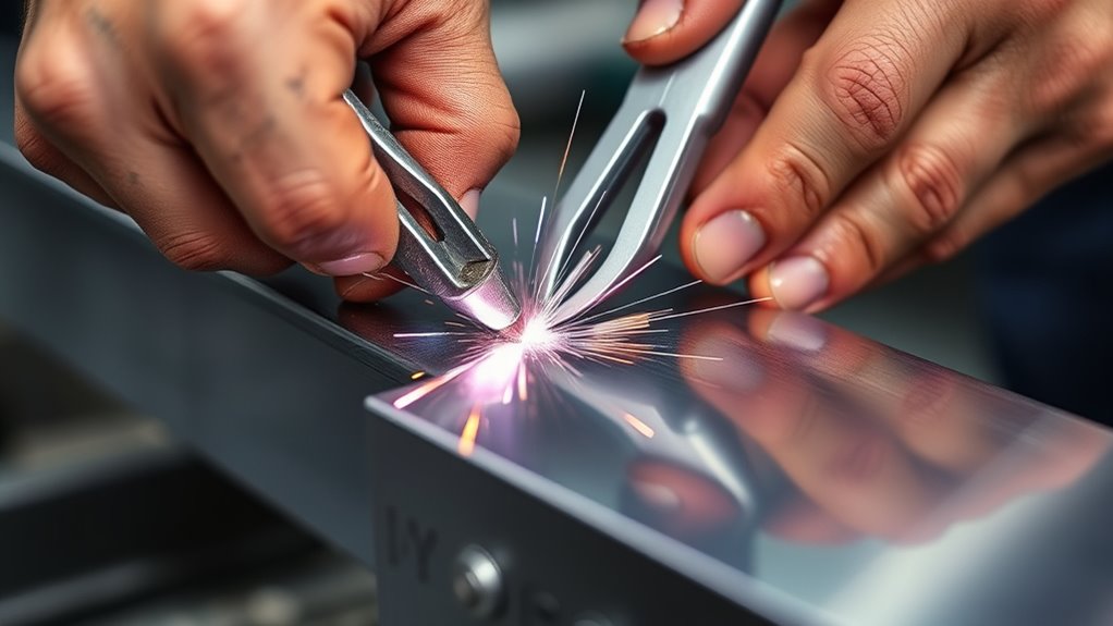 strong aligned lap welds