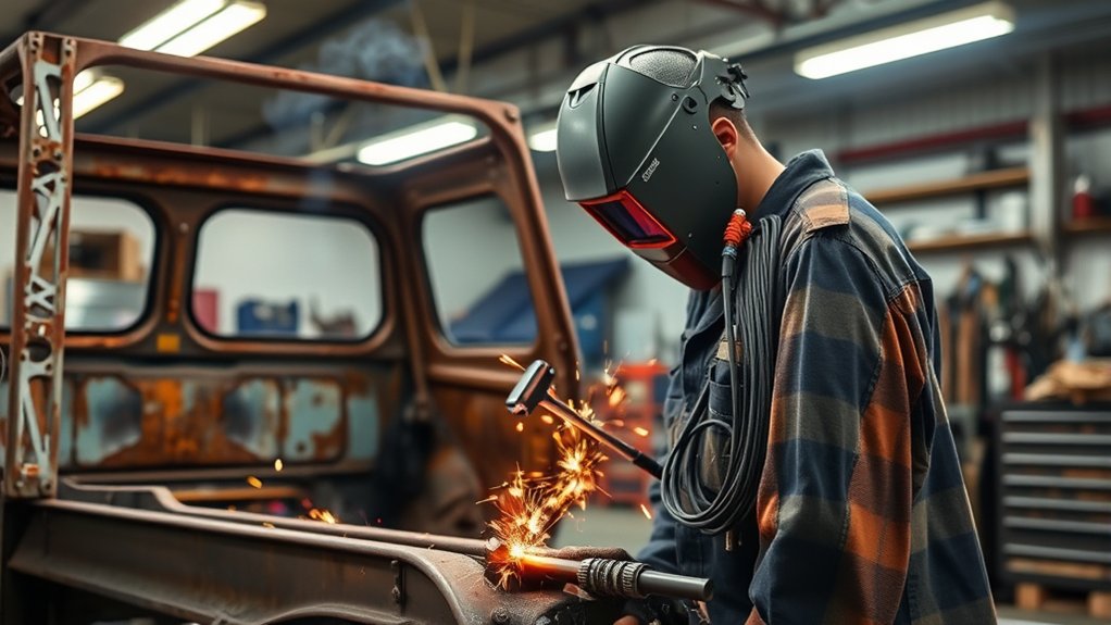 strong clean proper welding