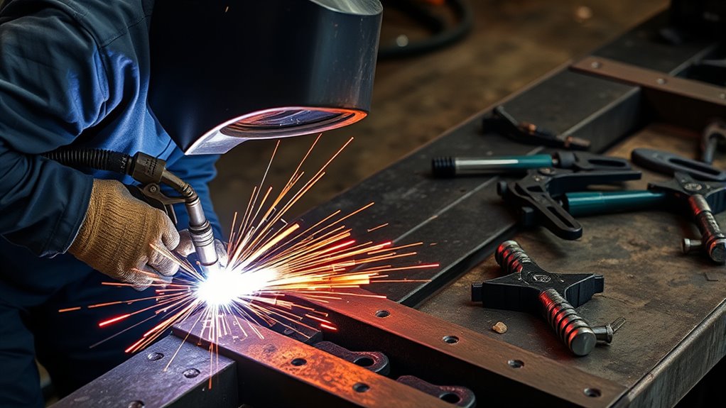 strong frame welding techniques