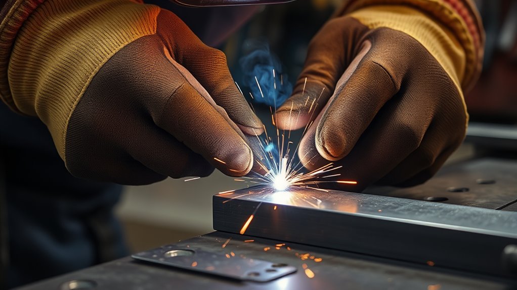 tack welding ensures structural integrity