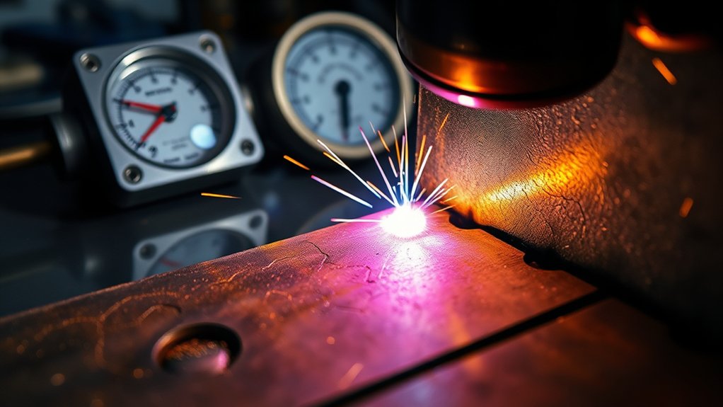 temperature affects weld integrity