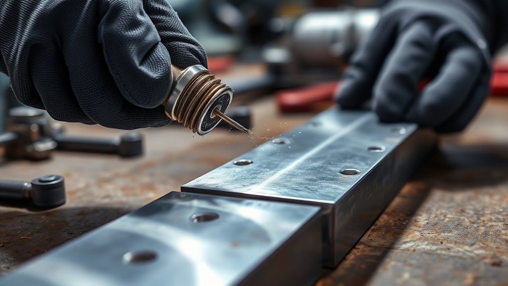 thorough joint surface preparation