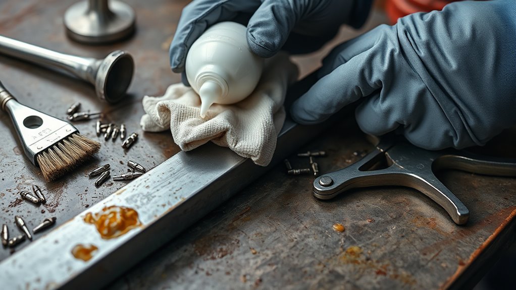 thorough metal cleaning essential
