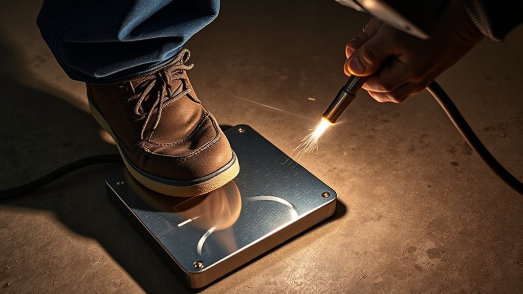 tig pedal enhances heat control