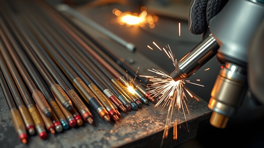 tig tungsten color coding