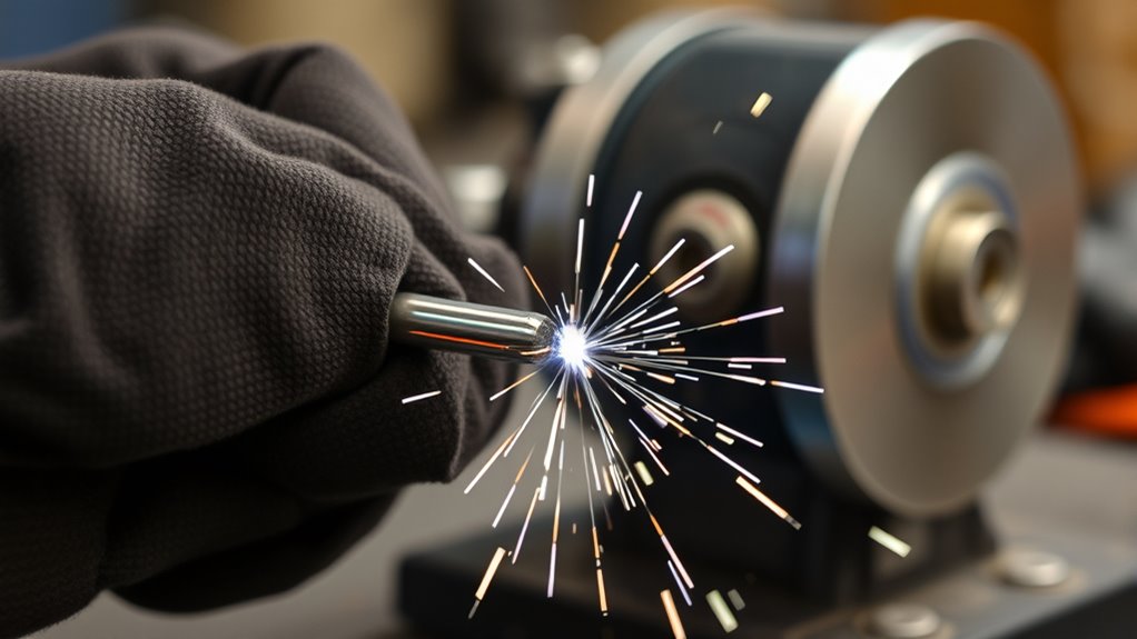 tungsten sharpening enhances performance